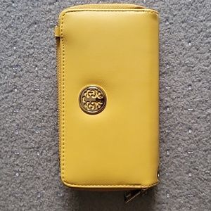 Yellow Accordion Wallet